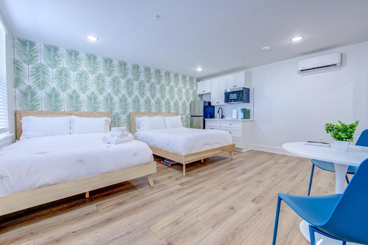 Beach House Paradise Studio Apartment 2 Beds Galveston Bagian luar foto